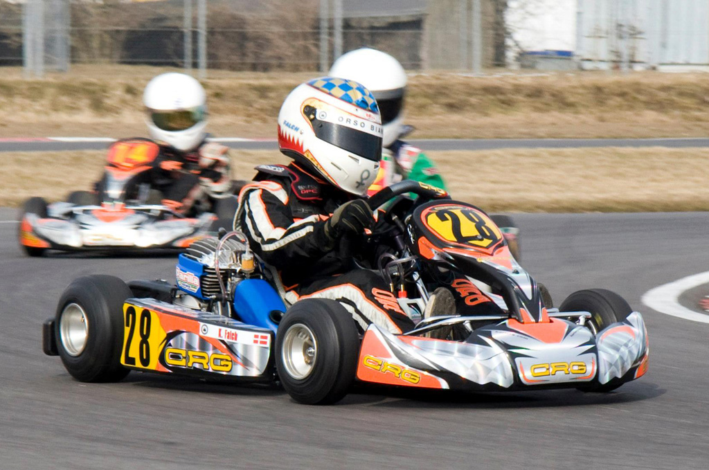 Kirstine Falch er en af de hurtige piger i DASU Junior Cup-feltet.
(Foto: Jens Færgemann)
